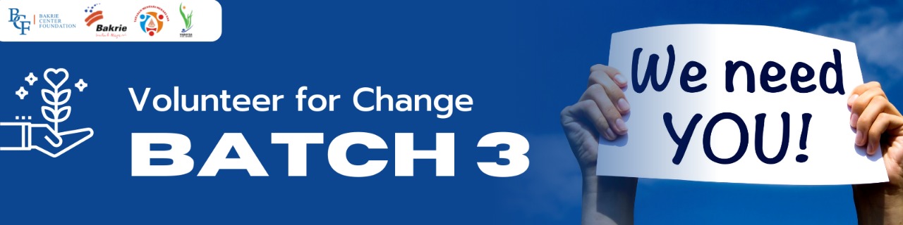 Volunteer for Change Batch 3 (Medan)